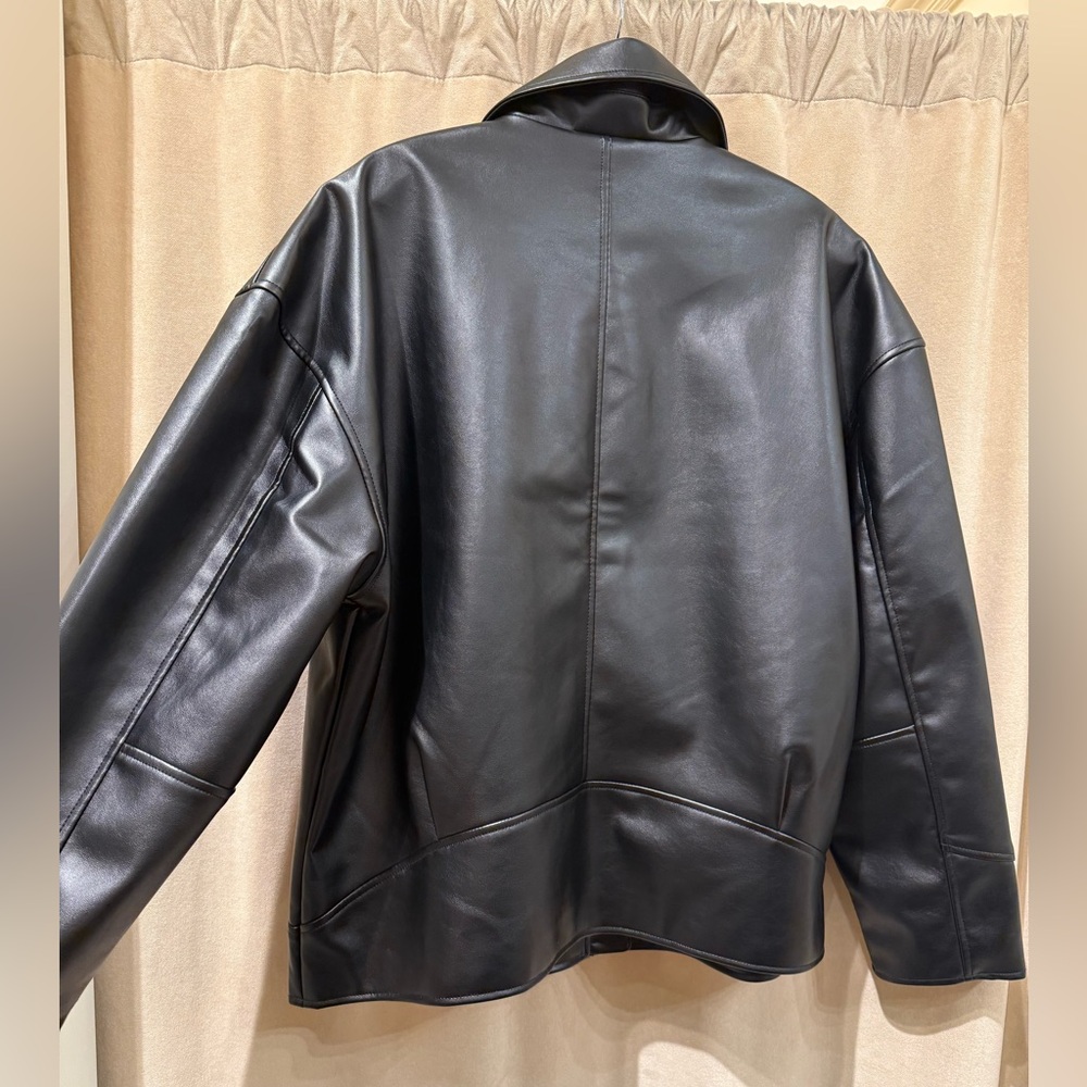 Audrey Faux Leather Jacket - Picture 3 of 6